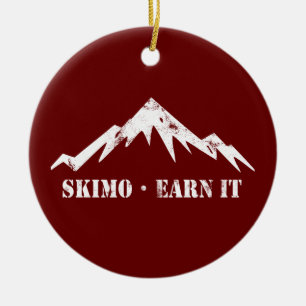 Skimo, verdiene es keramik ornament