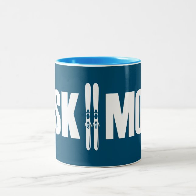 Skimo Zweifarbige Tasse (Mittel)