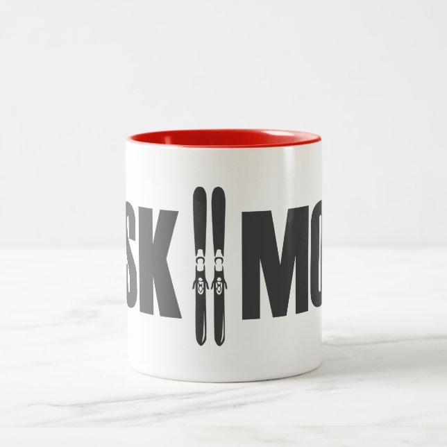 SkiMo Zweifarbige Tasse (Mittel)