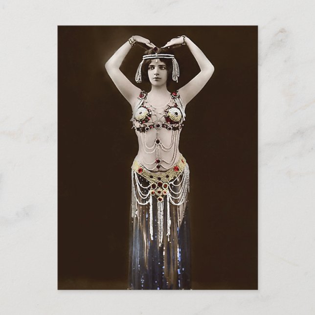 Skimpy Egyptian Costume Postkarte (Vorderseite)