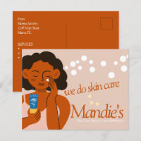 Skin Care Esthetician Business Salon Branding Lady
