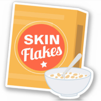 Skin Flakes Paramedic EMS 911 Spaß Morale Sticker