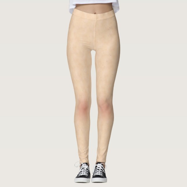 Skin-Style Textur mit Freckles-Leggings Leggings (Vorderseite)