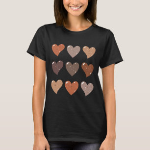 Skin Tone hört afrikanisch-amerikanische schwarze T-Shirt