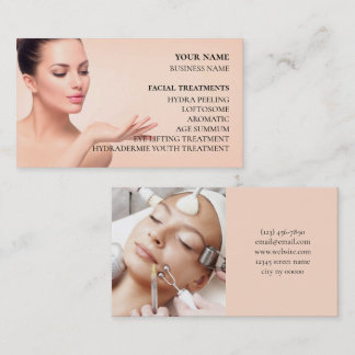 Skincare & Beauty Salon Visitenkarte