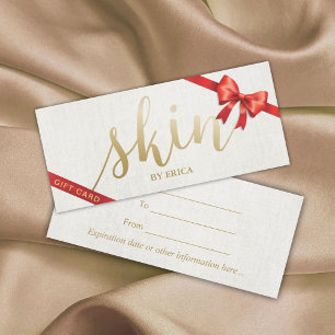 Skincare Salon Wellness-Center Geschenkgutscheine