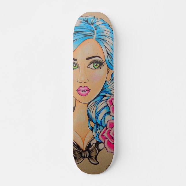 Skinderella Skate-Plattform Skateboard (Vorne)