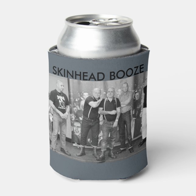 SKINHEAD BOOZE DOSENKÜHLER (Kanne Vorderseite)
