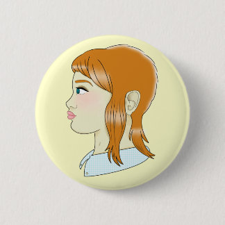 Skinhead Byrd traditionelle Tätowierung Button