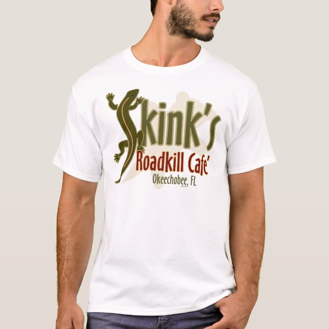 Skinks Roadkill Café T-Shirt (Vorderseite)