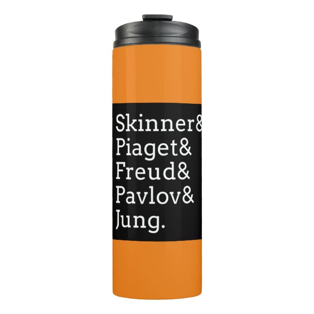 Skinner & Friends T - Shirt Thermosbecher (Vorderseite)
