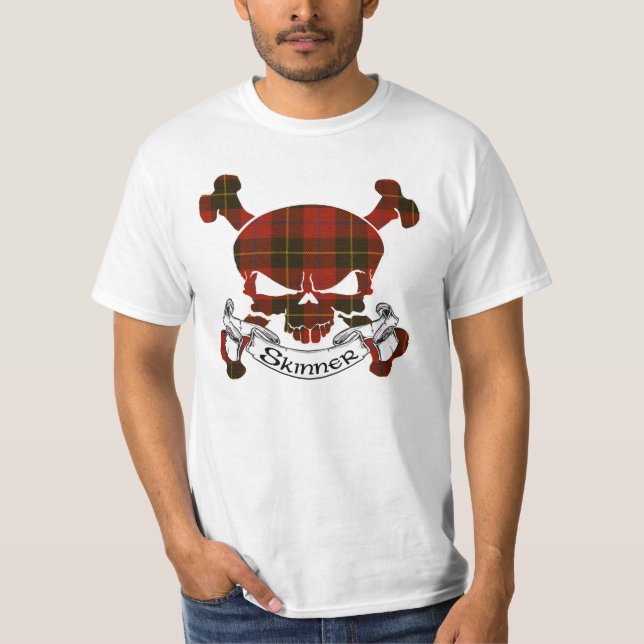 Skinnertartan-Schädel T-Shirt (Vorderseite)