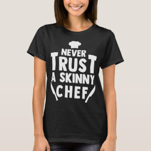 Skinny Koch Cooking Lovers Cook Kitchen Junior Che T-Shirt