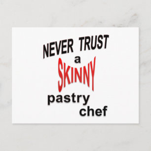 Skinny Pastry Koch Postcard Postkarte