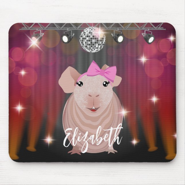 Skinny Pig Mousepad (Vorne)