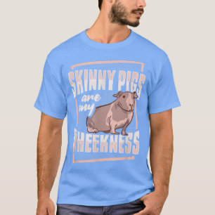 Skinny Pig Wheel Design für eine Guinea Pig Lover T-Shirt