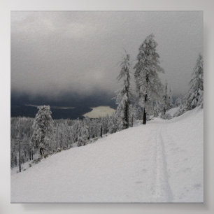 Skintrack @ Hull Mountain Foto Erweiterung Poster