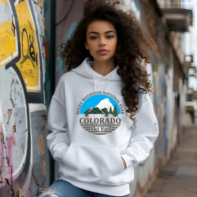Skiort Vail Colorado Hoodie (Von Creator hochgeladen)