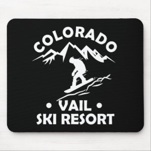 Skiort Vail Colorado Mousepad