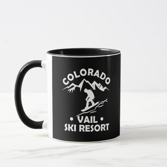 Skiort Vail Colorado Tasse (Links)
