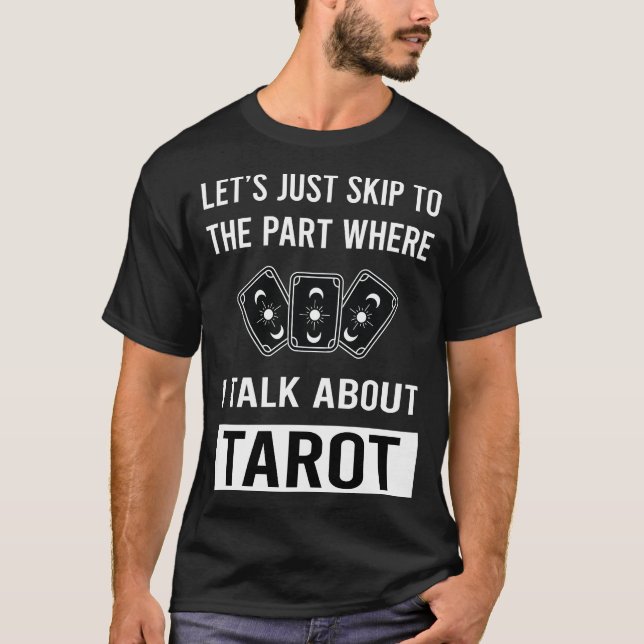 Skip Talk Tarot T-Shirt (Vorderseite)