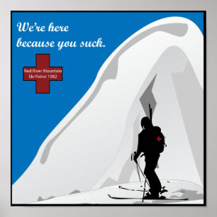 Skipatrouillenplakat Poster