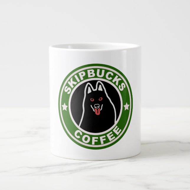 Skipbucks Tunnel-bohrwagenTasse Jumbo-Tasse (Vorderseite)