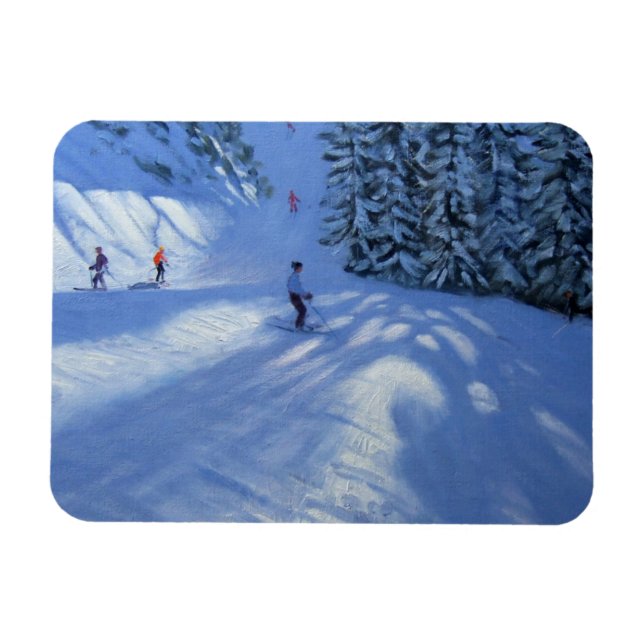 Skipiste Morzine Magnet (Horizontal)
