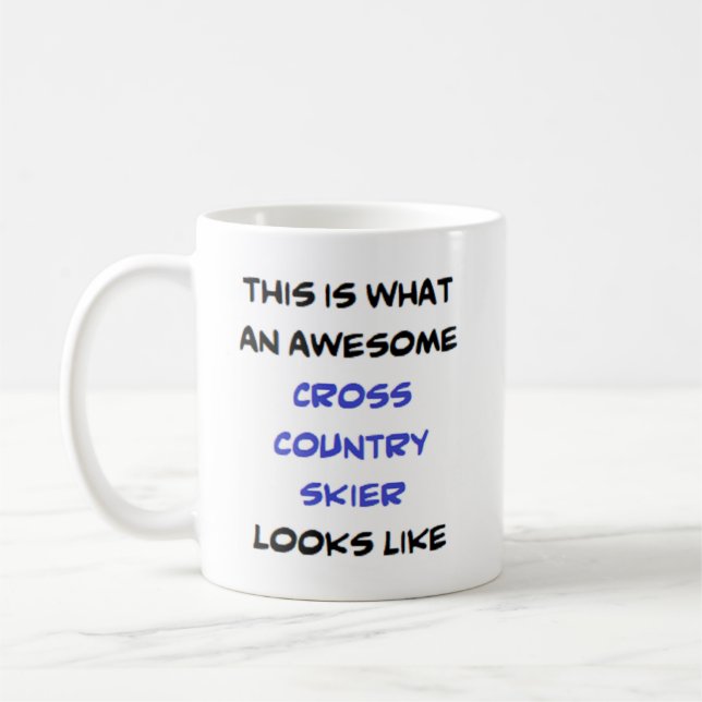 Skipiste, phantastisch kaffeetasse (Links)