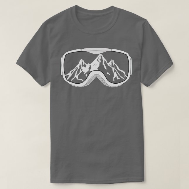 Skipiste T-Shirt (Design vorne)