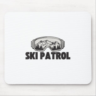 Skipiste Winterskigebiet Goggles Bergtour _1 Mousepad