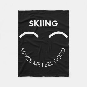 Skipisten Berge Winter Sport Jung Alpin Fleecedecke