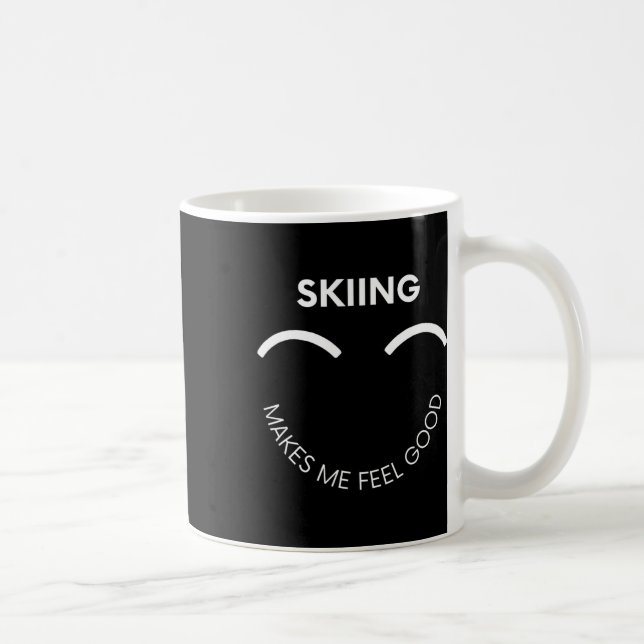 Skipisten Berge Winter Sport Jung Alpin Kaffeetasse (Rechts)