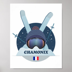 Skiposter Chamonix Poster