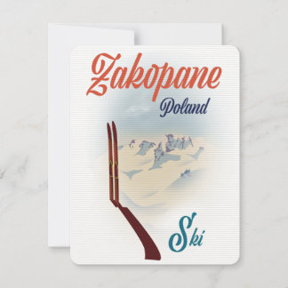 Skiposter Zakopane Polen