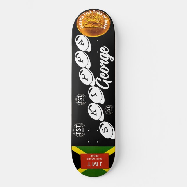 SKIPPA GEORGE 8 1/4" Skateboard Deck (Vorderseite)
