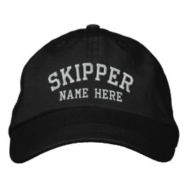 Skipper - anpassbar bestickte baseballkappe