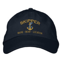 Skipper Golden Rope Anker Ihr Name oder beides