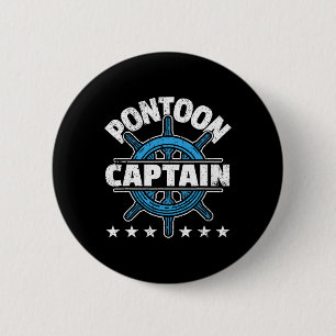 Skipper Pontoon Boating I Pontoonboot-Kapitän Button