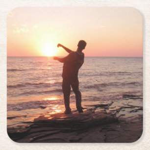 Skipping Stones - Lake Superior - Untersetzer