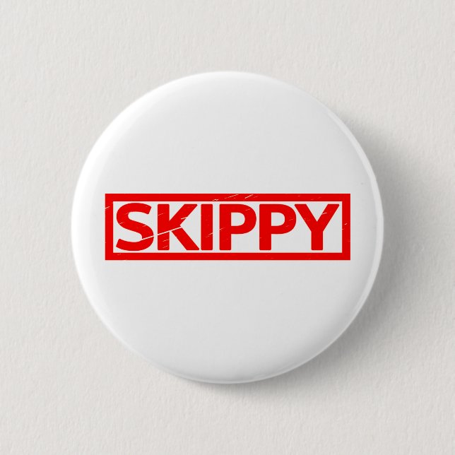 Skippy-Briefmarke Button (Vorderseite)