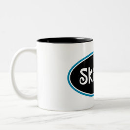 SKIPPY Zwei-Tone-KAFFEE-TASSE Zweifarbige Tasse