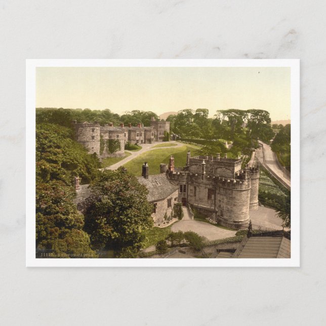 Skipton Castle, Yorkshire, England Postkarte (Vorderseite)