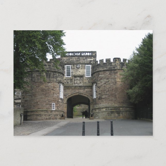 Skipton Castle, Yorkshire Postkarte (Vorderseite)
