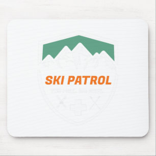 Skiraum Sie fallen wir Haul Skier Istance Skifahre Mousepad