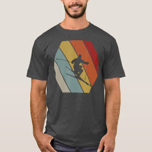 SKIRER Vintages Wintergeschenk für Skifahrer T-Shirt