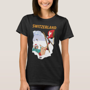 Skischule Schweiz T-Shirt