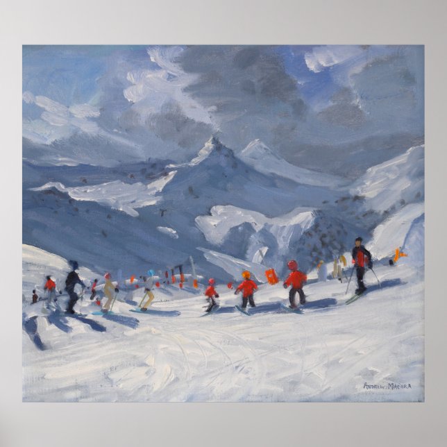 Skischule Tignes 2009 Poster (Vorne)
