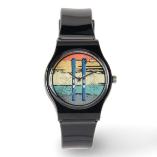 Skischulen Vintag Armbanduhr