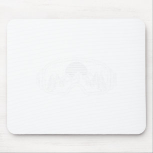 Skishirt Snowboardbrille Skifahren Schneeberg W Mousepad